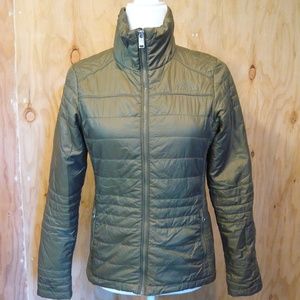 The North Face Army Green Puffer Coat